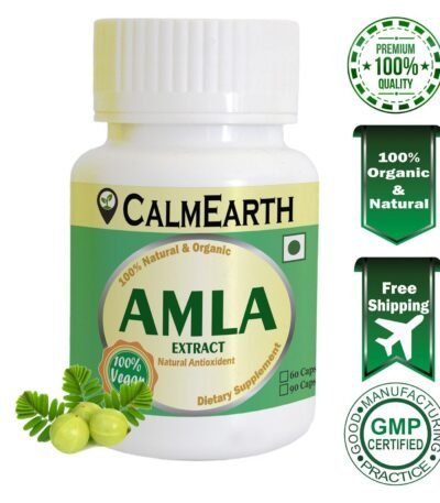 Amla Extract Capsule capsules ayurvedic wellness supplement by CalmEarth