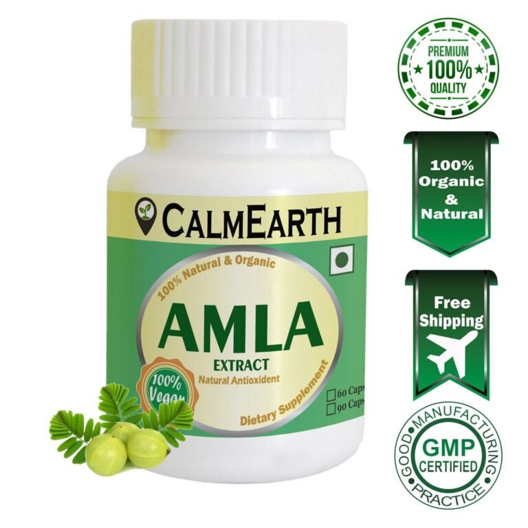 Amla Extract Capsule capsules ayurvedic wellness supplement by CalmEarth