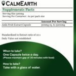 Amla Extract Capsule capsules organic herbal product by CalmEarth