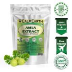Amla Extract Powder powder fine texture close-up by CalmEarth