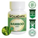 Bamboo Extract Capsules capsules ayurvedic wellness supplement by CalmEarth
