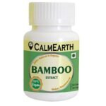 Bamboo Extract Capsules capsules close-up view by CalmEarth