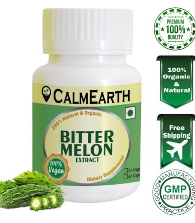 Bitter Melon Extract Capsules capsules ayurvedic wellness supplement by CalmEarth