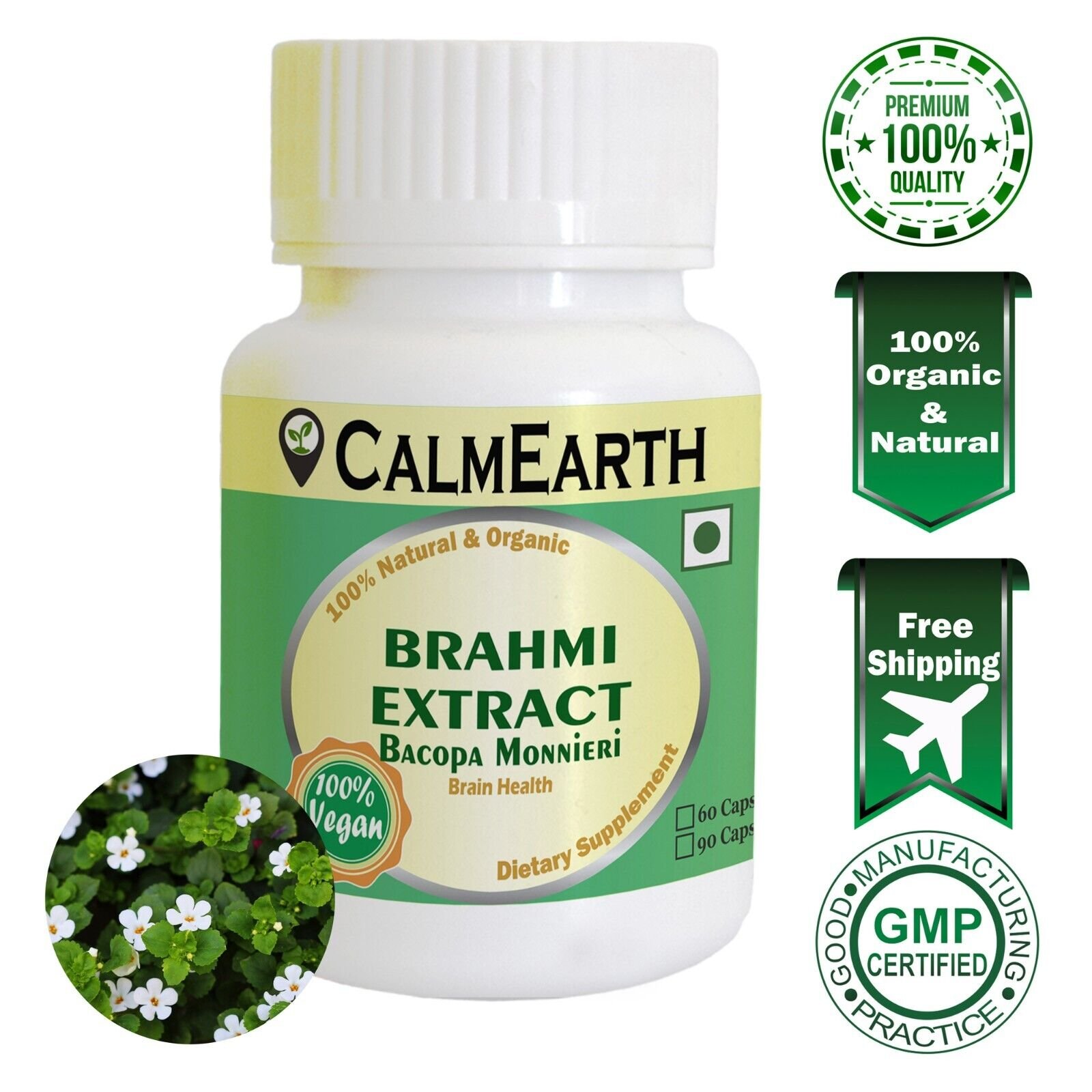 brahmi-extract-capsules-calmearth Brahmi Extract Capsules capsules ayurvedic wellness supplement by CalmEarth