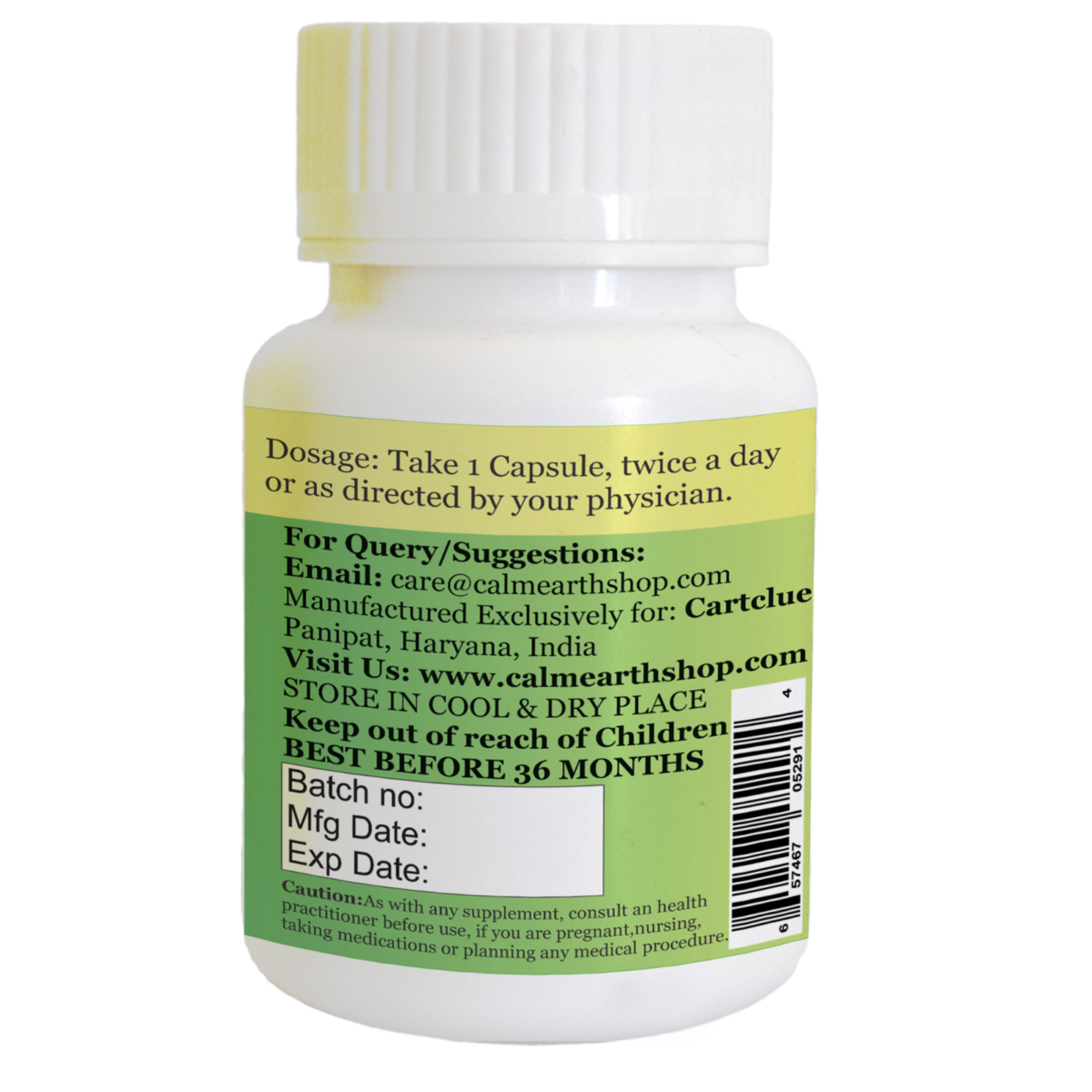 Bromelain Capsules capsules ayurvedic wellness supplement by CalmEarth