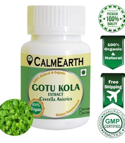 Gotu Kola Extract Capsules capsules ayurvedic wellness supplement by CalmEarth