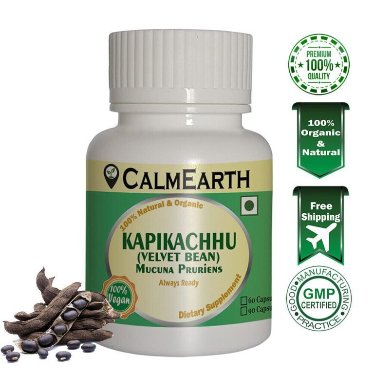 Kapikachhu Capsules capsules ayurvedic wellness supplement by CalmEarth