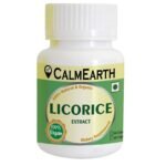 Licorice Extract Capsules capsules close-up view by CalmEarth