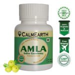 Organic Amla Capsules capsules ayurvedic wellness supplement by CalmEarth