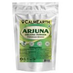 Organic Arjuna Bark Powder powder organic herbal supplement by CalmEarth