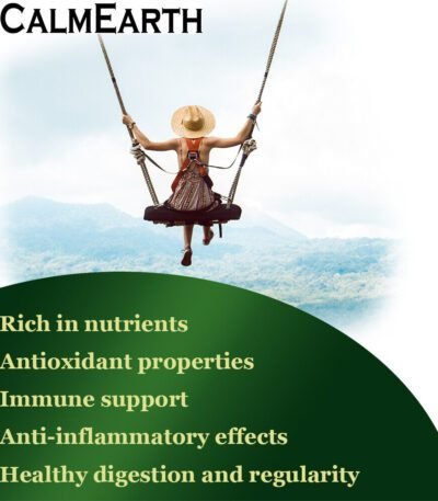 Organic Barley Grass Powder powder natural herbal powder by CalmEarth