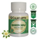 Organic Bhringraj Capsules capsules ayurvedic wellness supplement by CalmEarth