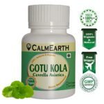 Organic Gotu Kola Capsules capsules ayurvedic wellness supplement by CalmEarth