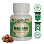 Organic Haritaki Capsules capsules ayurvedic wellness supplement by CalmEarth