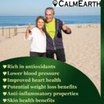 Organic Hibiscus Capsules capsules close-up view by CalmEarth