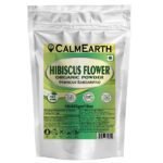 Organic Hibiscus Flower Powder powder organic herbal supplement by CalmEarth