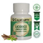 Organic Licorice Capsules capsules ayurvedic wellness supplement by CalmEarth