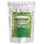 Organic Shatavari Root Powder powder organic herbal supplement by CalmEarth