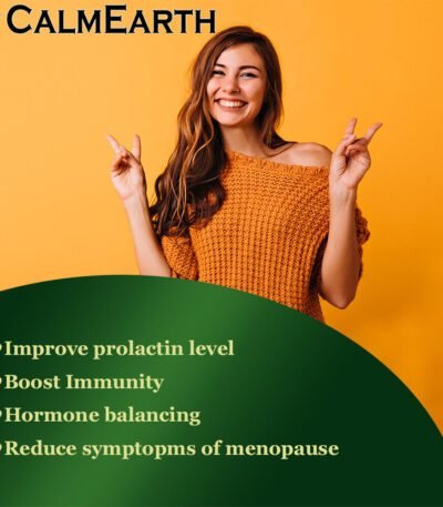 Organic Shatavari Root Powder powder natural herbal powder by CalmEarth