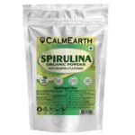 Organic Spirulina Powder powder organic herbal supplement by CalmEarth