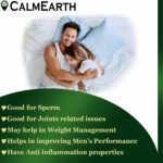 Safed Musli Extract Capsules capsules close-up view by CalmEarth