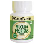 Mucuna Pruriens Extract Capsules capsules close-up view by CalmEarth