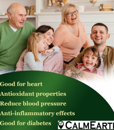 Organic Spirulina Capsules capsules close-up view by CalmEarth