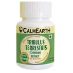 Tribulus Terrestris Extract Capsules capsules close-up view by CalmEarth